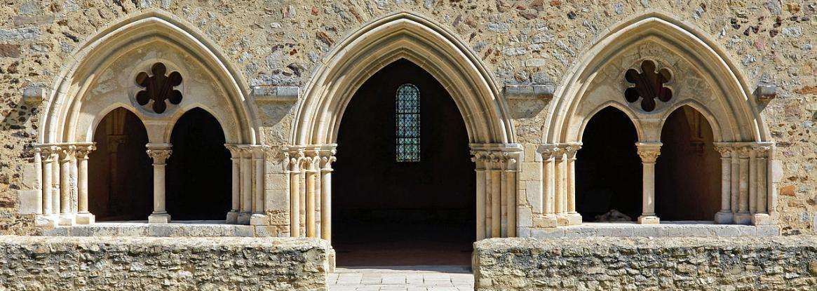 L'Epau Abbey; symbol of the intimate links between history and nature